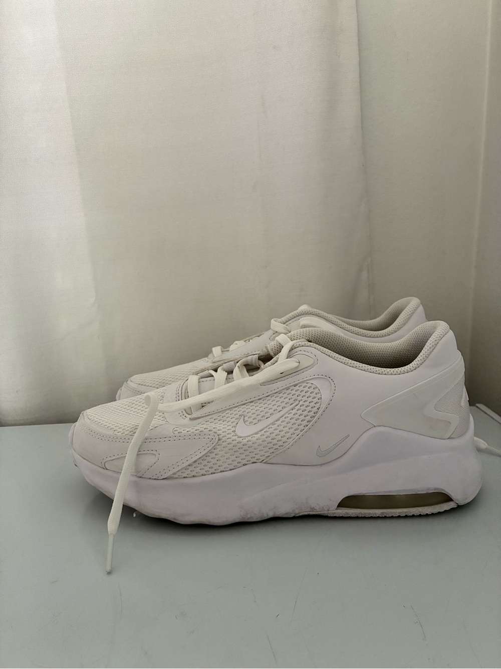 Nike Kids White Mesh Casual Sneakers